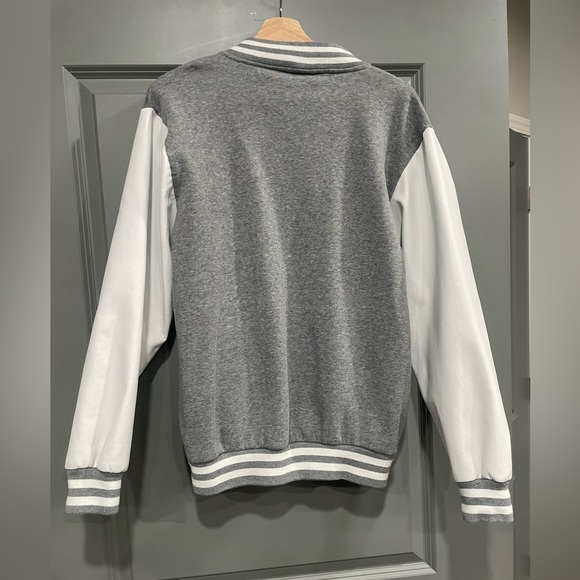 Original deluxe supply varsity jacket - skull & roses - Picture 2 of 3